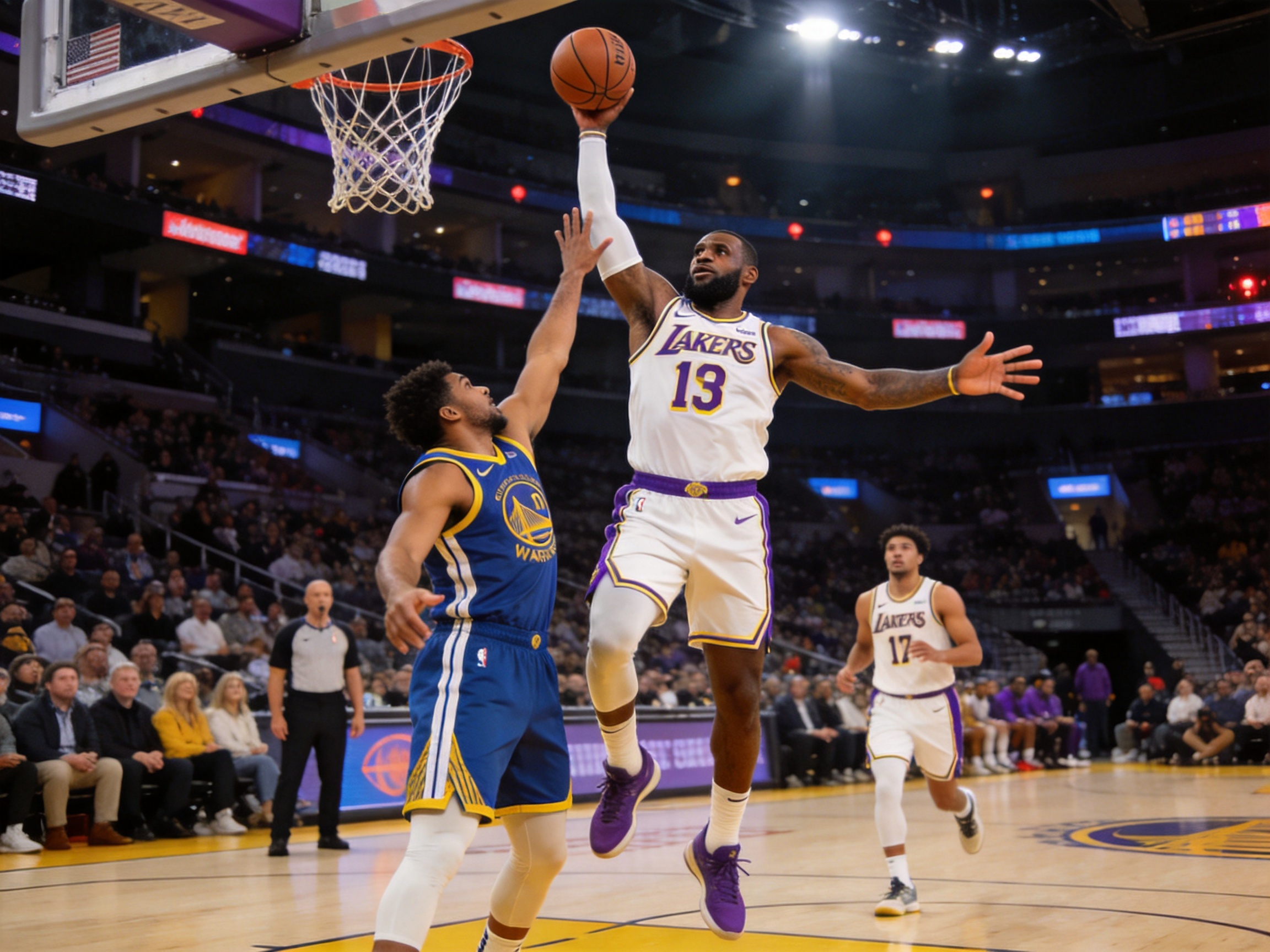 NBA湖人绝杀勇士